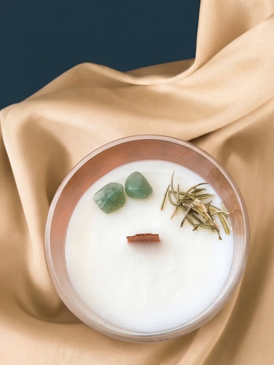 Vela Alecrim, linha Cristais e Ervas